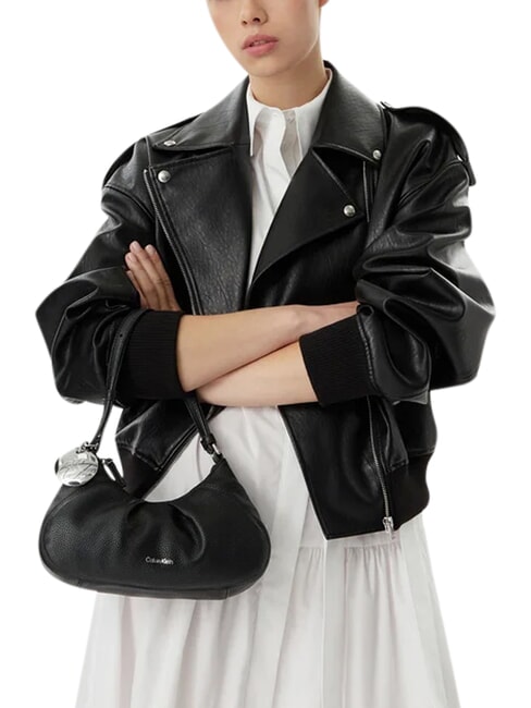 ENGRAVED HW Borsa a spalla na black - Borse Donna