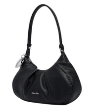 CALVIN KLEIN ENGRAVED HW Borsa a spalla na black - Borse Donna - 3
