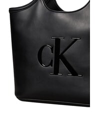 CALVIN KLEIN BOLD CK Borsa shopper, a spalla na black - Borse Donna - 5