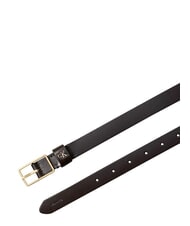 CALVIN KLEIN CLASSIC BUCKLE Cintura in pelle delicioso/antique silver - Cinture - 3