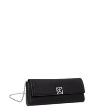CALVIN KLEIN EMBLEM HW Borsa clutch, a tracolla na black - Borse Donna - 3