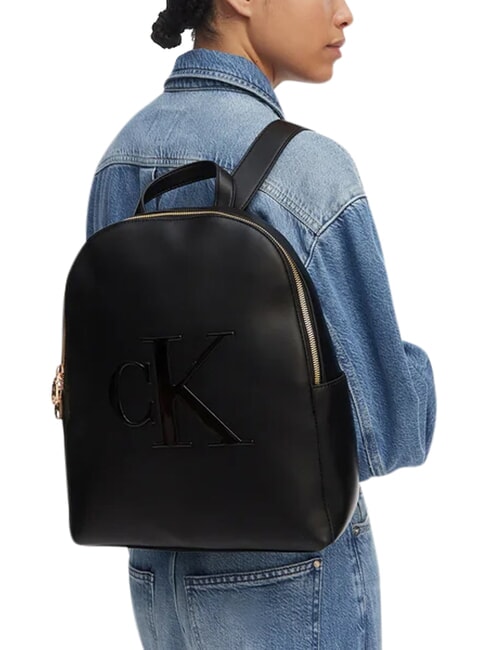 BOLD CK Zaino porta PC, mono tasca na black - Borse Donna