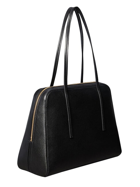 FOIL LOGO XL Borsa a spalla black/toasted coconut - Borse Donna