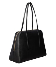 CALVIN KLEIN FOIL LOGO XL Borsa a spalla black/toasted coconut - Borse Donna - 3