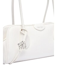 CALVIN KLEIN EMBLEM TRIO Borsa a spalla white alyssum - Borse Donna - 5