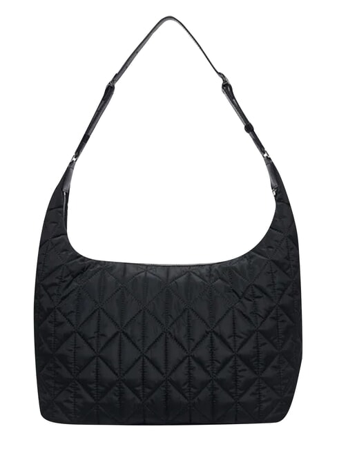 QUILTED NYLON Borsa a spalla na black - Borse Donna