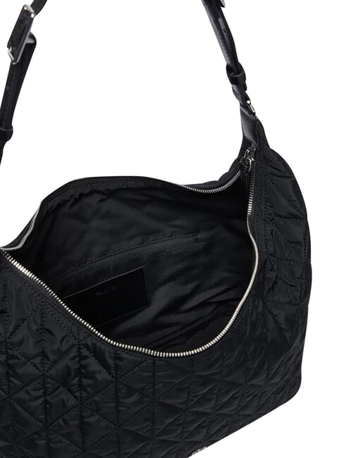 QUILTED NYLON Borsa a spalla na black - Borse Donna