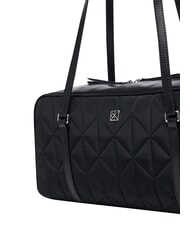 CALVIN KLEIN QUILTED NYLON L Borsa a spalla na black - Borse Donna - 5
