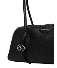 CALVIN KLEIN EMBLEM TRIO Borsa a spalla black - Borse Donna - 5