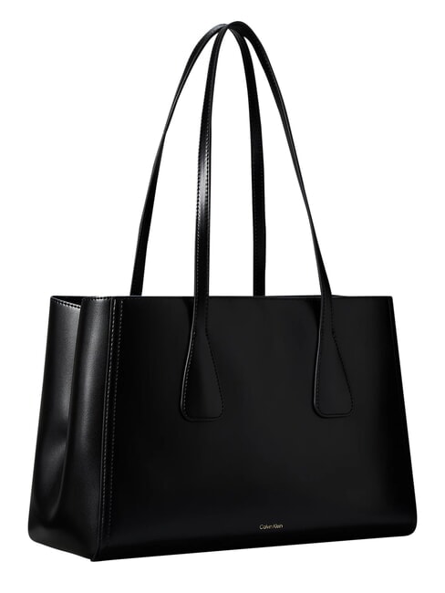 CK MEDIUM  L Borsa a spalla na black - Borse Donna