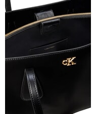 CALVIN KLEIN CK MEDIUM  L Borsa a spalla na black - Borse Donna - 4