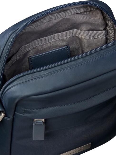 CLEAN Borsello con taschino anteriore slate blue - Tracolle Uomo