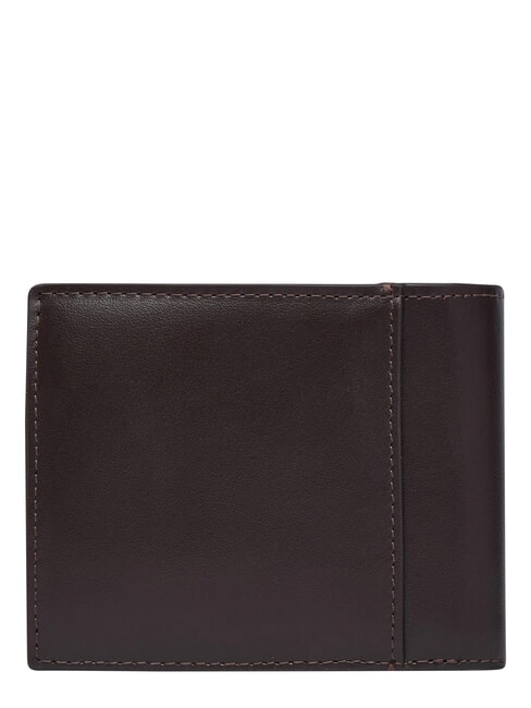 RAISED Portafoglio con portamonete ck dark brown - Portafogli Uomo