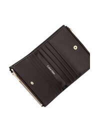 CALVIN KLEIN EMBLEM AOP Portafoglio doppia zip - Portafogli Donna