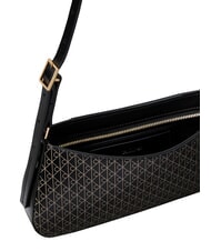 CALVIN KLEIN EMBLEM AOP Borsa a spalla, regolabile black aop - Borse Donna - 4