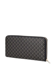 CALVIN KLEIN EMBLEM AOP Portafoglio zip around - Portafogli Donna