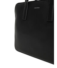 CALVIN KLEIN RAISED Borsa porta PC, con tracolla na black - Cartelle Lavoro - 4