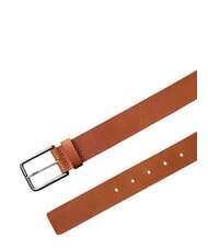 CALVIN KLEIN WARMTH  Cintura in pelle  ck cognac/antique silver - Cinture - 3