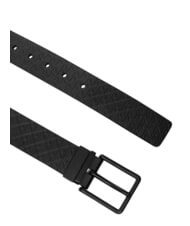 CALVIN KLEIN WARMTH BUCKLE Cintura in pelle black/matte black - Cinture - 3
