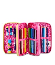 SJGANG JOYFUL PINS GIRL Astuccio con Kit Scolastico - Astucci e Accessori
