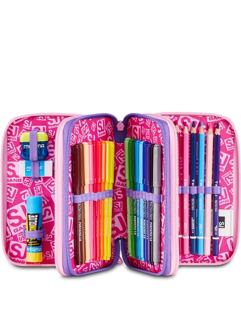 GLOWCAT Astuccio con Kit Scolastico soft lillac - Astucci e Accessori