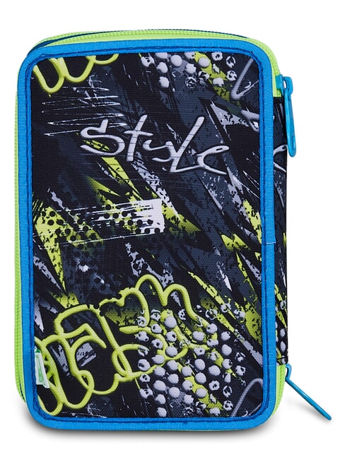 SOFT POUCH BOY Astuccio con Kit Scolastico Nero - Astucci e Accessori