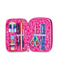 SJGANG SOFT POUCH GIRL Astuccio con Kit Scolastico doll pink - Astucci e Accessori - 3