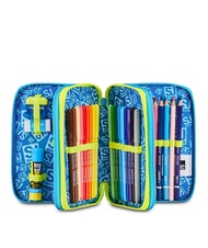 SJGANG GLOWGAME Astuccio con Kit Scolastico fluo yellow - Astucci e Accessori - 2