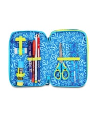 SJGANG GLOWGAME Astuccio con Kit Scolastico fluo yellow - Astucci e Accessori - 3