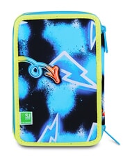 SJGANG GLOWGAME Astuccio con Kit Scolastico fluo yellow - Astucci e Accessori - 6
