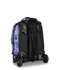 INVICTA PLUG FANTASY Zaino Trolley sganciabile aqua flowers - Zaini con carrello - 2