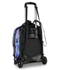 INVICTA PLUG FANTASY Zaino Trolley sganciabile aqua flowers - Zaini con carrello - 3
