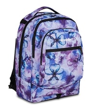 INVICTA PLUG FANTASY Zaino Trolley sganciabile aqua flowers - Zaini con carrello - 6