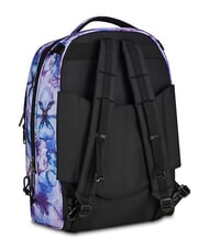 INVICTA PLUG FANTASY Zaino Trolley sganciabile aqua flowers - Zaini con carrello - 7