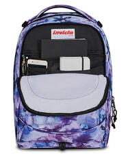 INVICTA PLUG FANTASY Zaino Trolley sganciabile aqua flowers - Zaini con carrello - 8