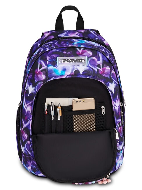 LOVEPASS Zaino Trolley, sganciabile magic violet - Zaini con carrello
