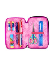 SEVEN PLUMPY LINE GIRL Astuccio con Kit Scolastico Nero - Astucci e Accessori - 3