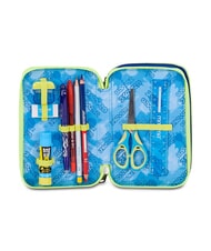 SEVEN BLU FUSION Astuccio con Kit Scolastico turchese fluo - Astucci e Accessori - 3