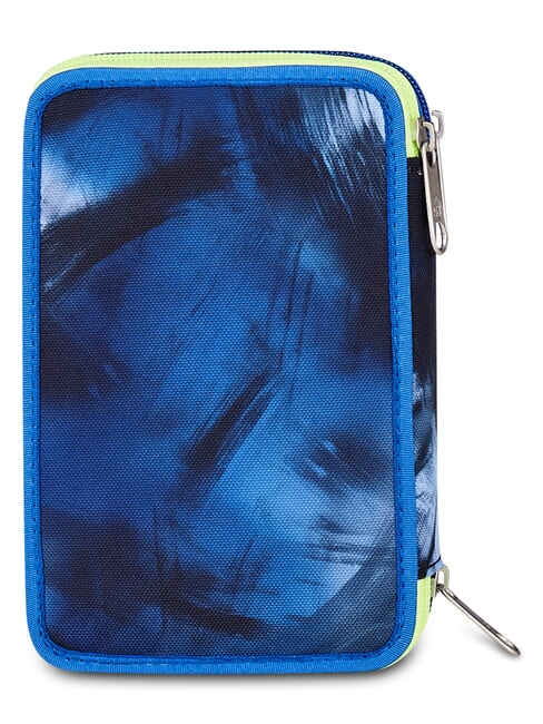 BLU FUSION Astuccio con Kit Scolastico turchese fluo - Astucci e Accessori