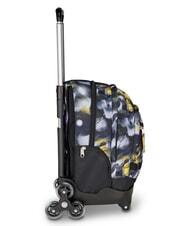 SEVEN GOLDEN PAINT Zaino Trolley a ruote triple steelgray - Zaini con carrello - 3