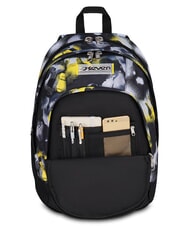 SEVEN GOLDEN PAINT Zaino Trolley a ruote triple steelgray - Zaini con carrello - 6