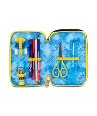 SEVEN GOLDEN PAINT Astuccio con Kit Scolastico steelgray - Astucci e Accessori - 3