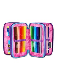 SEVEN PINK FUSION Astuccio con Kit Scolastico rosa - Astucci e Accessori - 2