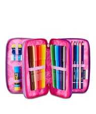 SEVEN BUZZY NOTE GIRL Astuccio con Kit Scolastico CYCLAMIN             - Astucci e Accessori - 2