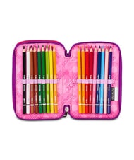 SEVEN BUZZY NOTE GIRL Astuccio con Kit Scolastico CYCLAMIN             - Astucci e Accessori - 5