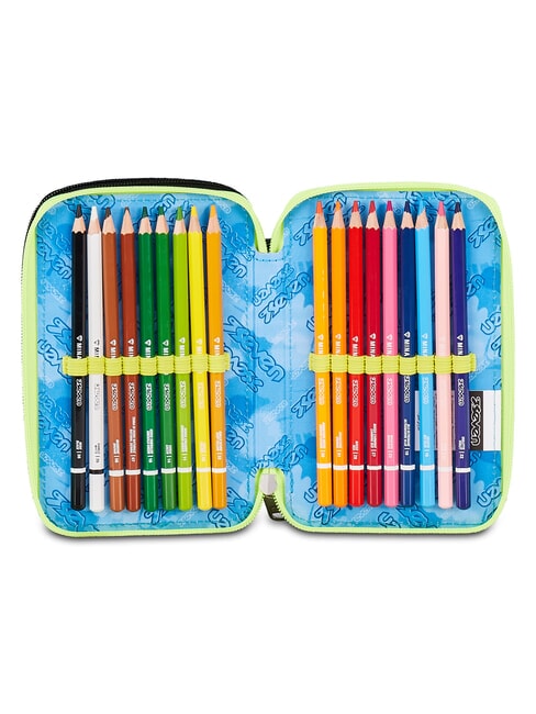 BUZZY NOTE BOY Astuccio con Kit Scolastico PINENEEDLE - Astucci e Accessori