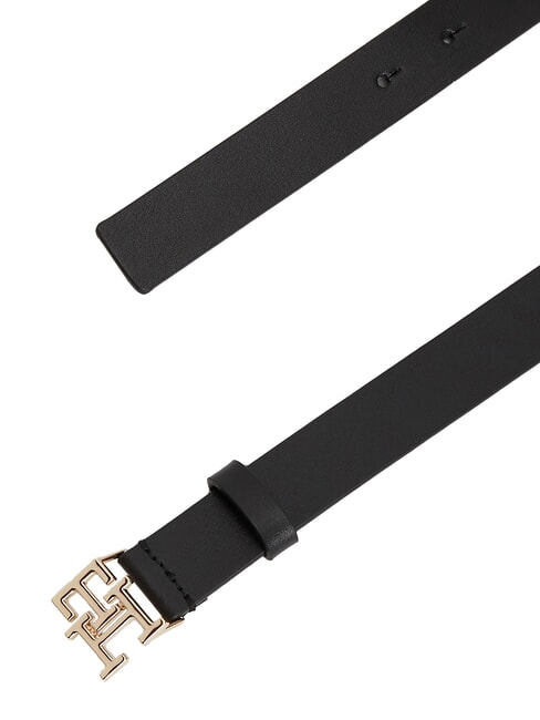 TH LOGO Cintura in pelle black - Cinture