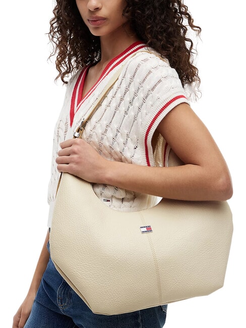 TJW SLOUCHY Borsa a spalla, con placchetta harbor haze - Borse Donna