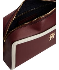 TOMMY HILFIGER TH GRACE Borsa mini, a tracolla velvet maroon - Borse Donna - 4