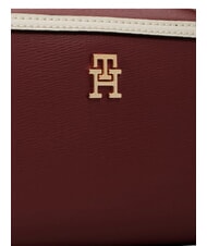TOMMY HILFIGER TH GRACE Borsa mini, a tracolla velvet maroon - Borse Donna - 5